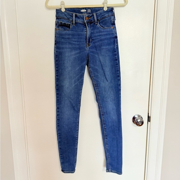 Old Navy Blue Skinny Jeans - Picture 1 of 4
